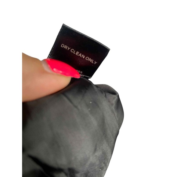 Victoria's Secret Jogger Pants Black Velour Y2K logo pocket size XXL rhinestones - Picture 7 of 10